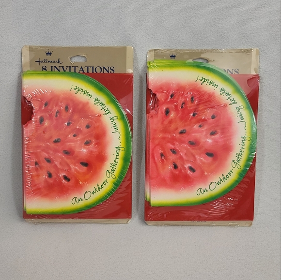 (2) Packs Party Invitations - Watermelon Slice - Picture 10 of 10